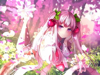 Jigsaw Puzzle «Sakura Miku»