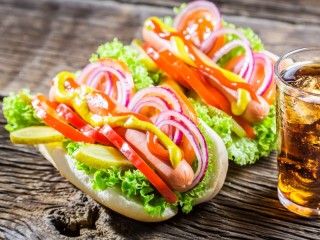 Jigsaw Puzzle «Sandwiches with vegetables»