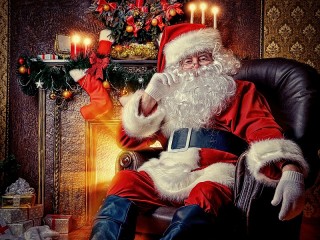 Пазл «Санта Клаус»