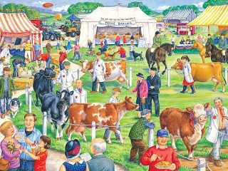 Пазл «Country fair»