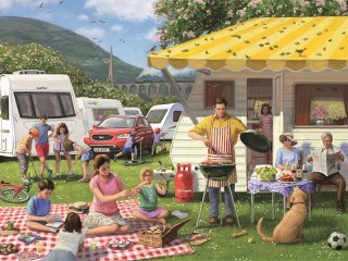 Puzzle «Family vacation»