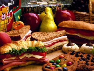Jigsaw Puzzle «sandwiches and cookies»