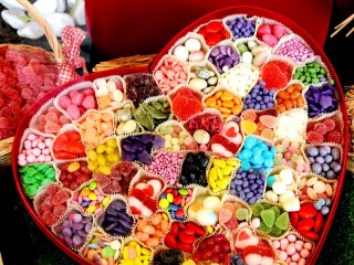 Bulmaca «Candy heart»