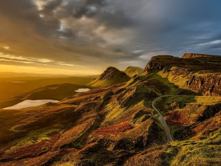 Jigsaw Puzzle «North road in mountains»