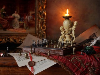 Jigsaw Puzzle «Chess game»