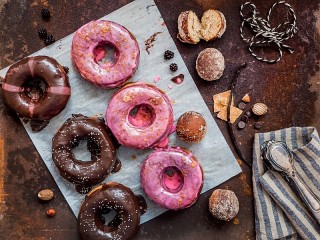 Пазл «Six donuts»