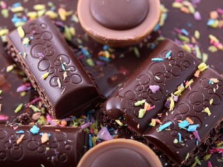 Puzzle «Chocolate and sprinkles»