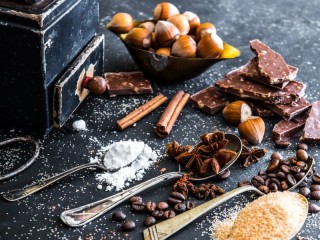 Jigsaw Puzzle «chocolate and spices»