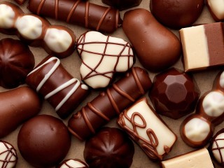 Jigsaw Puzzle «Chocolate sweets»
