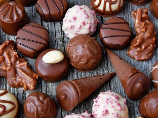 Пазл «Шоколадные конфеты»