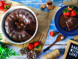 Пазл «Шоколадный десерт»