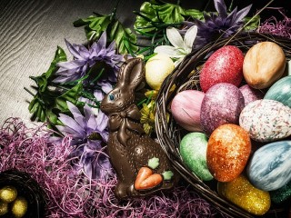 Puzzle «Chocolate bunny»
