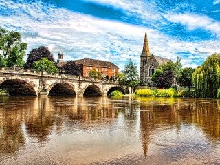 Slagalica «Shrewsbury England.»