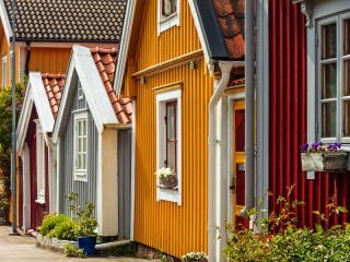 Пазл «Swedish houses»