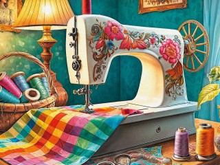 パズル «Sewing machine»