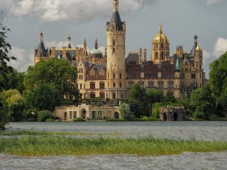 Rompecabezas «Schwerin castle»