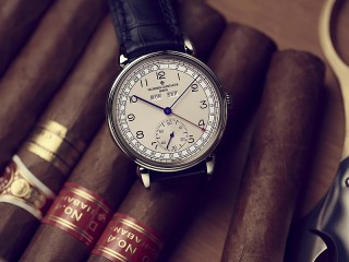 Пазл «Cigars and watch»