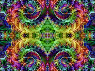Puzzle «Symmetrical rainbow»