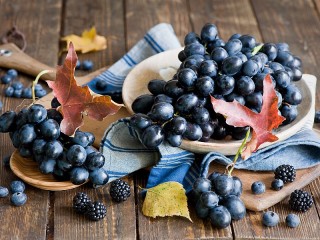 Quebra-cabeça «Blue berries»