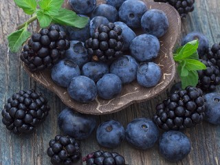 Rompecabezas «Blue berries»