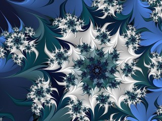 Jigsaw Puzzle «Blue and grey»