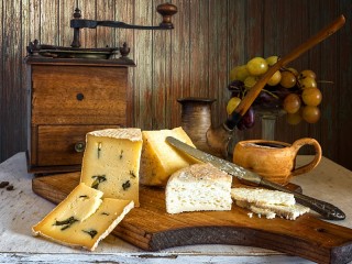 Пазл «Сыр и виноград»