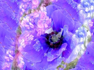 Jigsaw Puzzle «Lilac flowers»