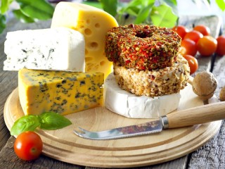 Rompecabezas «Cheese with spices»