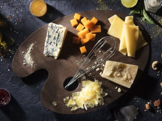 Jigsaw Puzzle «Cheese palette»