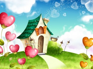 Bulmaca «Fairy house»