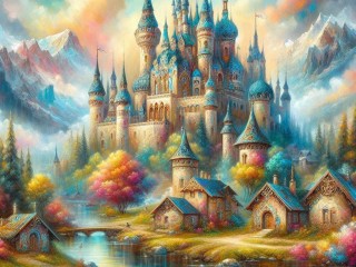 Пазл «Сказочный замок»