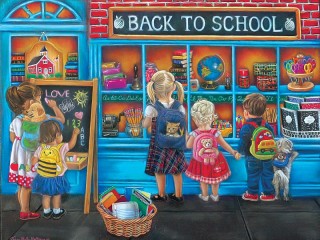 Jigsaw Puzzle «Back to school»