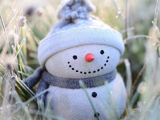 Пазл «Снеговик»