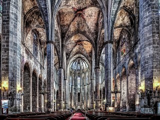 Quebra-cabeça «Cathedral in Catalonia»