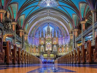 Puzzle «The Cathedral in Montreal»