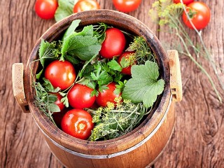 Jigsaw Puzzle «Pickled tomatoes»