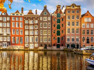 Jigsaw Puzzle «Sunny day in Amsterdam»
