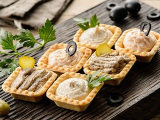 Пазл «Savoury tartlets»