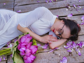 Jigsaw Puzzle «Sleep in a Lotus pond»