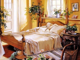 Jigsaw Puzzle «Bedroom»