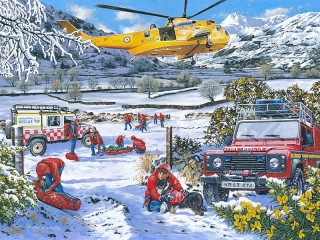 Jigsaw Puzzle «Rescuers»