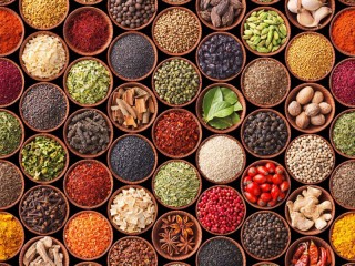 Rompecabezas «Spices in jars»