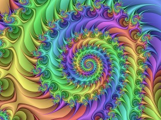 Slagalica «Spiral rainbow»