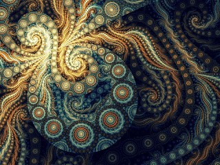Zagadka «Spirals and circles»
