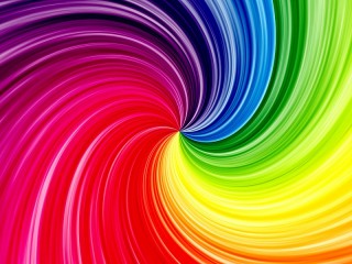 Quebra-cabeça «Spiral rainbow»