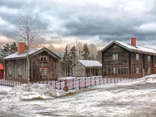 パズル «Old farm in Rattvik»
