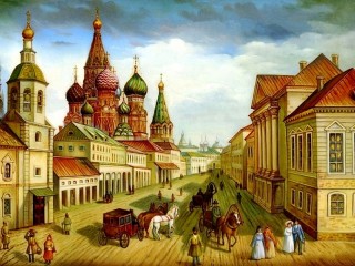 Пазл «Старая Москва»