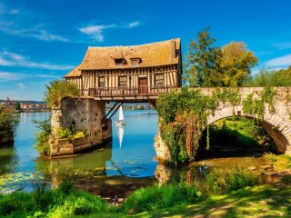 Puzzle «Old water mill»