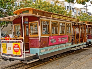 Rompecabezas «vintage tram»