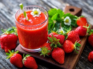 Quebra-cabeça «Strawberry Juice»